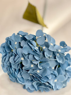 Hortensia artificiala ⌀20cm albastru denim