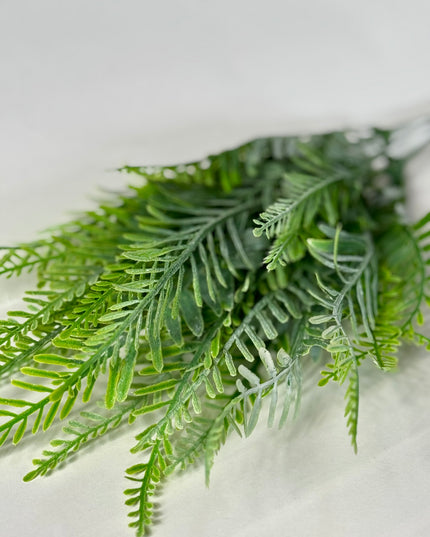 Verdeata artificiala Feriga verde-alb