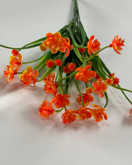 Flori artificiale portocalii (42cm)