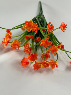 Flori artificiale portocalii (42cm)