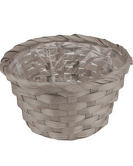 Cos jakarta Ø19x9cm alb