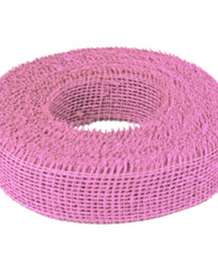 Panglica iuta 5cmx40m roz