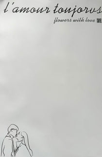 Ambalaj waterproof 29.5x44.5cm l'amour