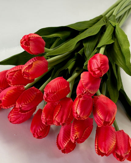 Lalele artificiale S/20 roșu