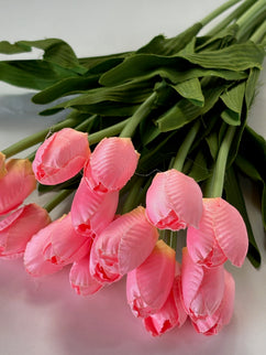 Lalele artificiale S/20 roz