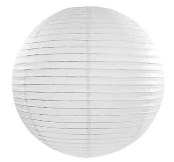 Lampion ø35cm alb