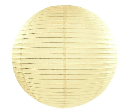 Lampion ø25cm crem