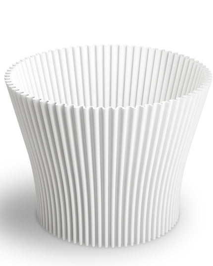 Ghiveci plastic Lotos Ø15cm alb