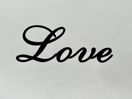 Ambalaj waterproof transparent love negru