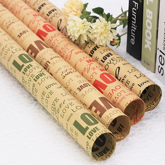 Ambalaj hartie de impachetat love albastru