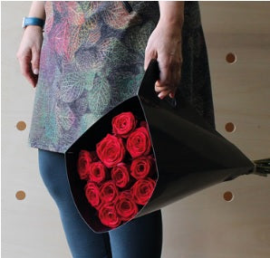 Punga buchet flori 4,5X17XH60cm