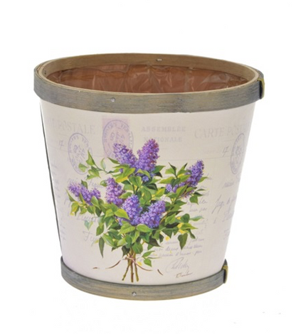 Masca 17x17x15cm liliac