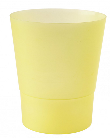 Ghiveci orhidee mat  Ø12cm galben