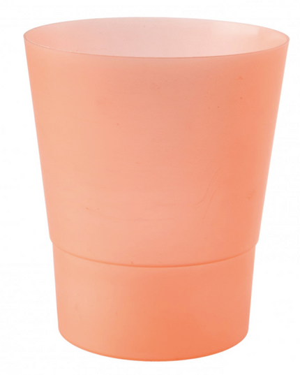 Ghiveci orhidee mat  Ø12cm portocaliu