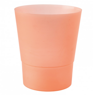 Ghiveci orhidee mat  Ø12cm portocaliu