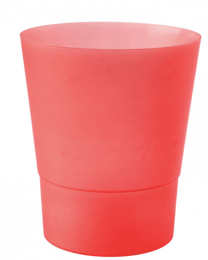 Ghiveci orhidee mat  Ø12cm rosu