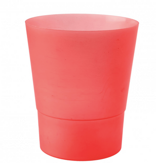 Ghiveci orhidee mat  Ø12cm rosu