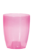 Ghiveci orhidee transparent Ø12cm roz