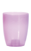 Ghiveci orhidee transparent Ø12cm mov