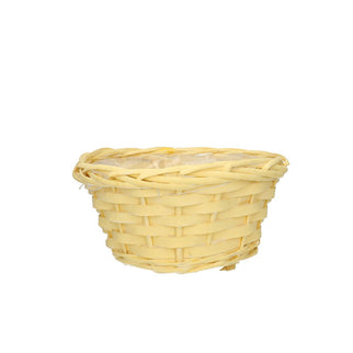 Cos lemn galben 20x10cm