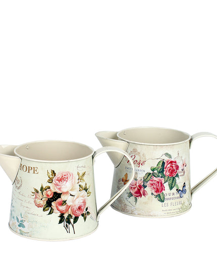 Bol zinc cu flori roz