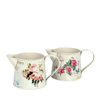 Bol zinc cu flori roz