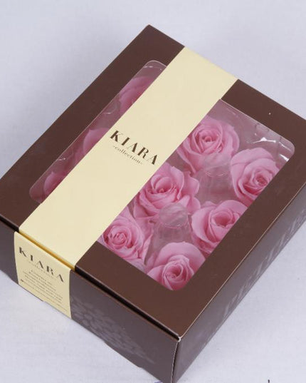 Trandafir criogenat Ø3.5cm roz mediu