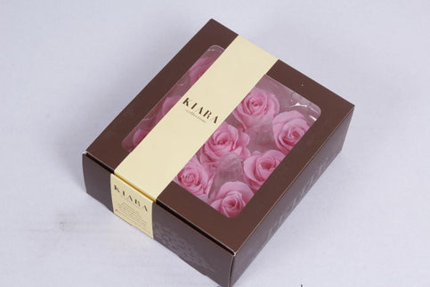 Trandafir criogenat Ø3.5cm roz mediu