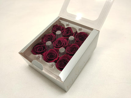 Trandafir criogenat Ø3.5cm cherry