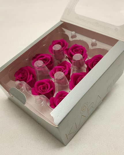Trandafir criogenat Ø3.5cm fuchsia