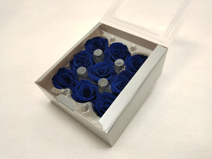 Trandafir criogenat Ø3.5cm ocean blue