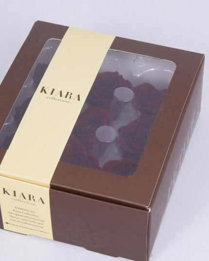 Trandafir criogenat Ø3.5cm rosu S/9