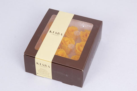 Trandafir criogenat Ø3.5cm galben