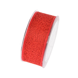 Panglica textil Mono 40mm x15m rosu