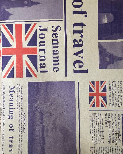 Ambalaj hartie de impachetat Marea Britanie mov