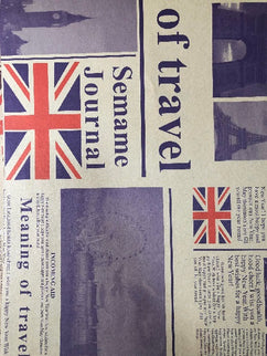 Ambalaj hartie de impachetat Marea Britanie mov