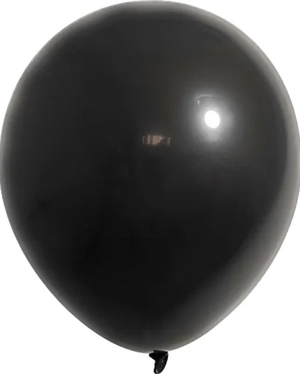 Baloane latex 30cm negru S/100