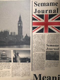 Ambalaj hartie de impachetat Marea Britanie negru