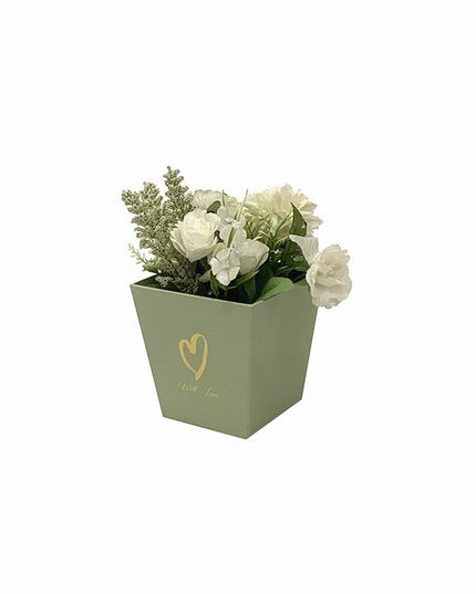 Cutie flori s1.125 verde