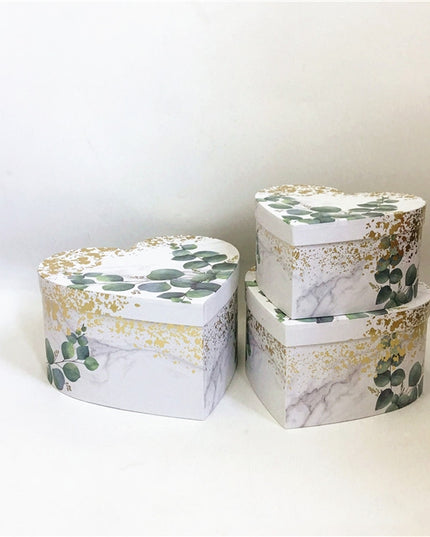 Set 3 cutii flori S3.154 alb