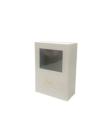 Cutie flori s1.128 alb