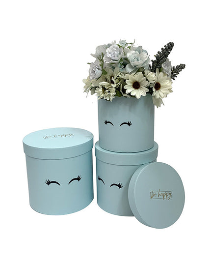 Cutie flori s3.184 alb