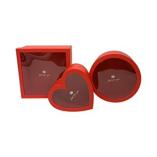 Cutie flori S3.175 rosu