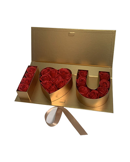 Cutie flori S1.107 auriu