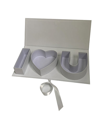 Cutie flori S1.107 alb