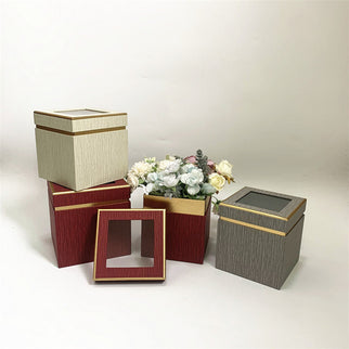 Cutie flori s2.38 rosu