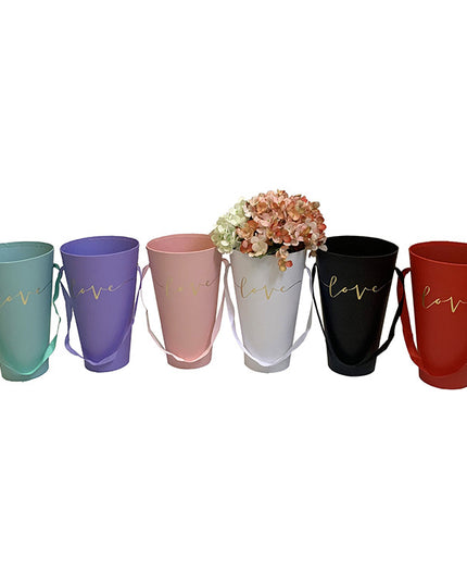 Cutie flori S1.27 alb