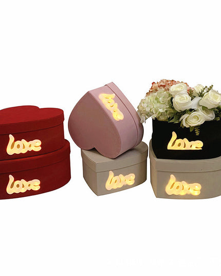 Cutie flori S2.25 negru catifea