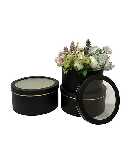 Cutie flori s3.180 negru