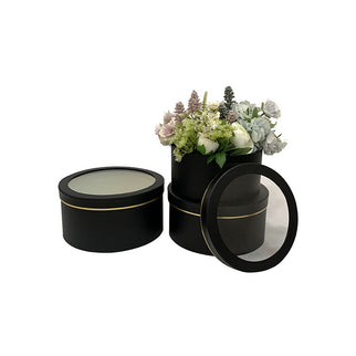 Cutie flori s3.180 negru